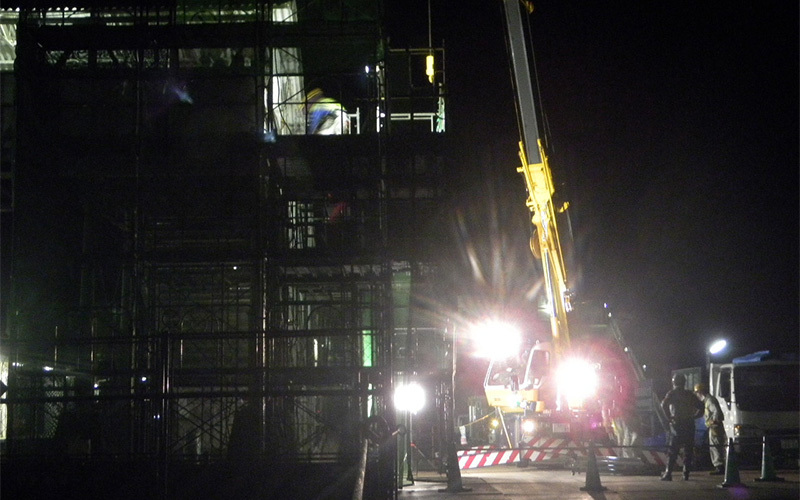 JR現場（夜間）